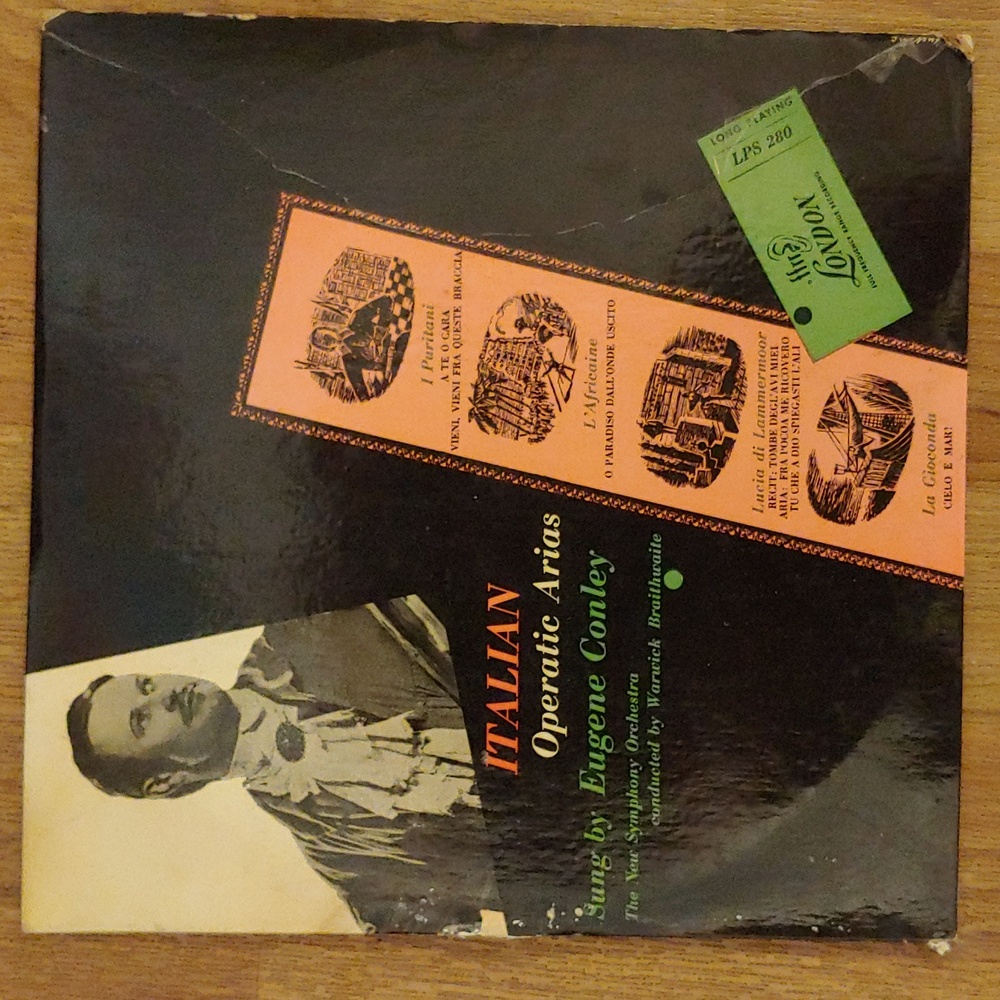 Eugene Conley Italian Operatic Arias
